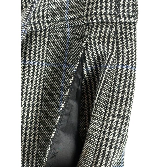 Rare Old Money Luxury AKRIS Punto 100% Wool Plaid Trousers, Women's Size 8 - Picture 6 of 10